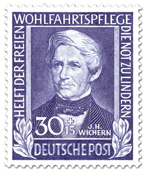 Stamp: Theologe Johann Hinrich Wichern (Theologe)