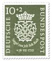 Stamp: 200 Todestag von Johann Sebastian Bach (10+2)