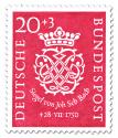 Stamp: 200. Todestag des Komponist J. S. Bach (20+3)