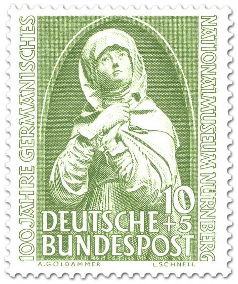 Stamp: Madonna - 100 Jahre Germanisches Nationalmuseum Nürnberg