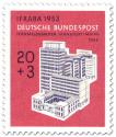Stamp: Fernmeldebauten Frankfurt/Main (IFRABA)
