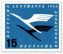Stamp: Lufthansa Logo Kranich (15)