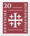 Stamp: Jerusalemkreuz (Deutscher ev. Kirchentag, 20)