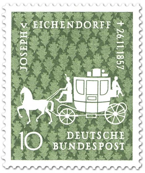 Stamp: Joseph von Eichendorff (Dichter)