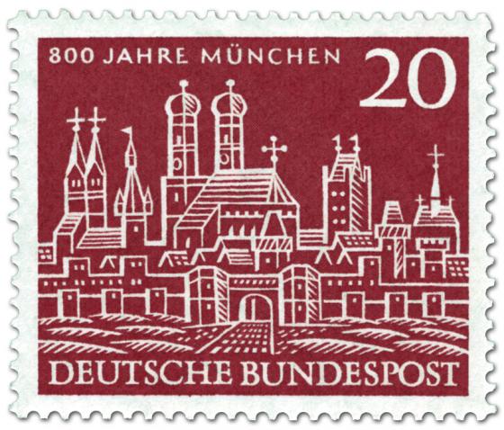 Stamp: 800 Jahre München