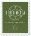 Stamp: Europamarke 1959 - Kette (10)