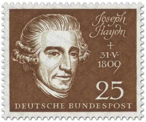 Stamp: Joseph Haydn (Komponist)