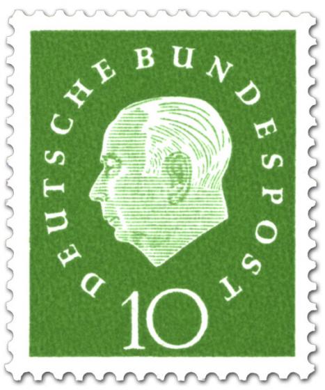 Stamp: Theodor Heuss (10)