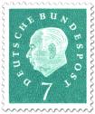 Stamp: Theodor Heuss (7)