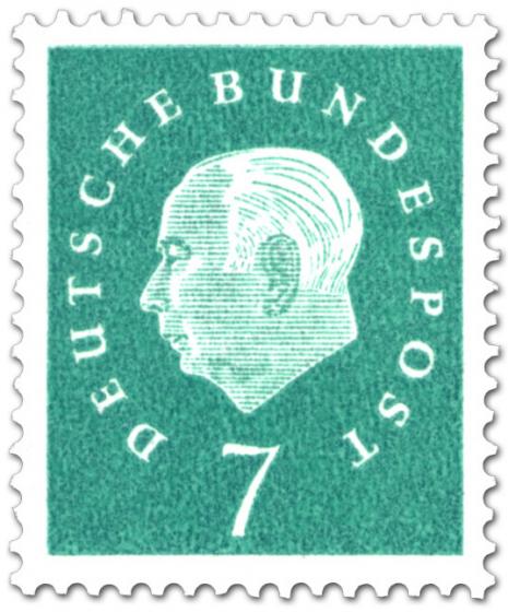 Stamp: Theodor Heuss (7)