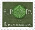 Stamp: Europamarke 1960 (Wagenrad) 10