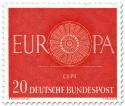 Stamp: Europamarke 1960 (Wagenrad) 20