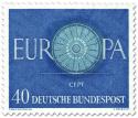 Stamp: Europamarke 1960 (Wagenrad) 40