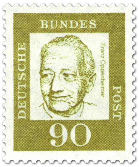 Stamp: Franz Oppenheimer (Arzt, Soziologe)