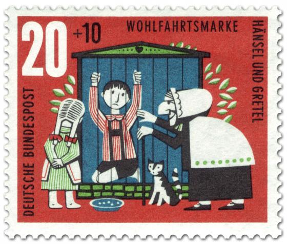 Stamp: Hänsel und Gretel: Im Käfig der Hexe