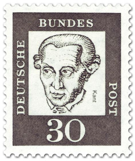 Stamp: Immanuel Kant (Philosoph)