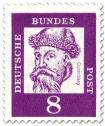 Stamp: Johannes Guttenberg (Erfinder des Buchdrucks)