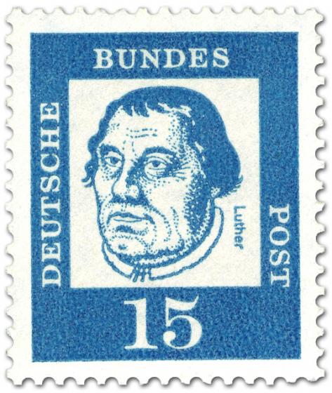 Stamp: Martin Luther (Theologe, Reformator)