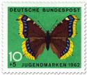 Stamp: Schmetterling Trauermantel (Nymphalis Antiopia)