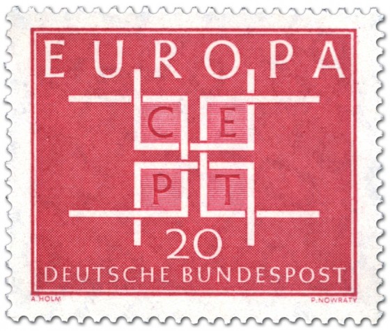 Stamp: Europamarke 1963 - Cept 20