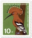 Stamp: Vogel: Wiedehopf (Upupa Epops Upupidae)