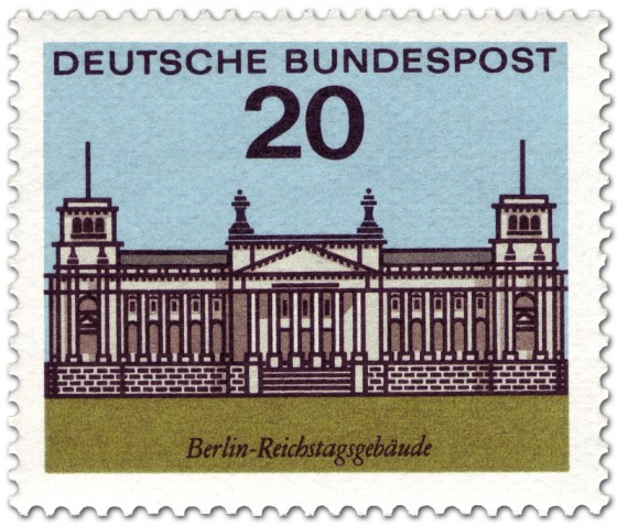 Stamp: Berlin Reichstag