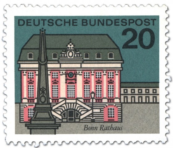 Stamp: Bonn Rathaus