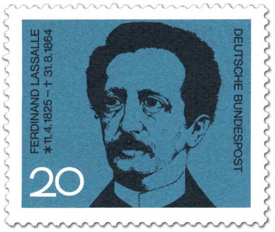 Stamp: Ferdinand Lassalle 100 Todestag