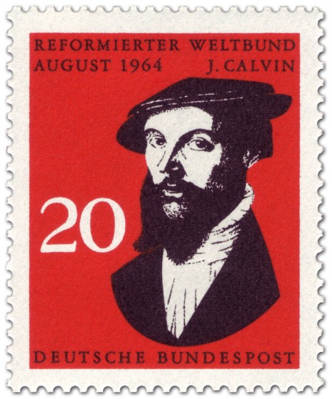 Stamp: Johannes Calvin (Tagung des Reformierten Weltbundes)