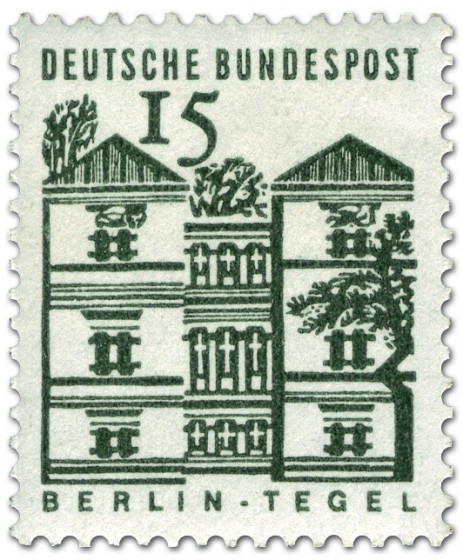Stamp: Schloss Tegel, Berlin