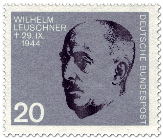 Stamp: Wilhelm Leuschner