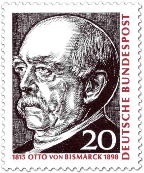 Stamp: Otto von Bismark (Reichskanzler)