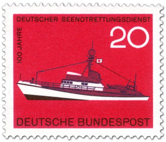 Stamp: Seenotrettungskreuzer Georg Breusing