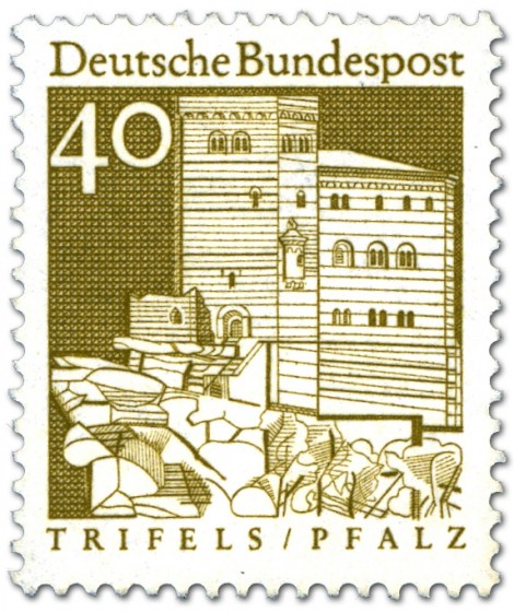 Stamp: Burg Triefels (Pfalz)