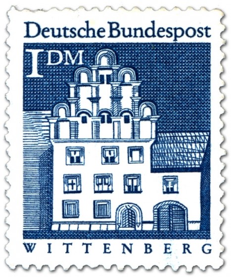 Stamp: Melanchthonhaus, Wittenberg