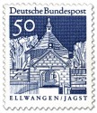 Stamp: Schloss Ellwangen / Jagst