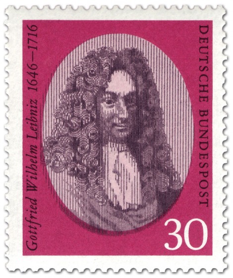 Stamp: Gottfried Wilhelm Leibnitz Philosoph Wissenschaftler