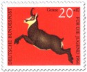 Stamp: Gemse (rupicapra rupicapra)