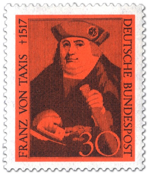 Stamp: Franz Von Taxis Begruender Postwesen