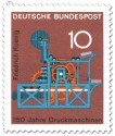 Stamp: 150 Jahre Druckmaschinen - Friedrich König