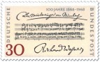 Stamp: Notenblatt: Meistersinger von Nürnberg (Richard Wagner)