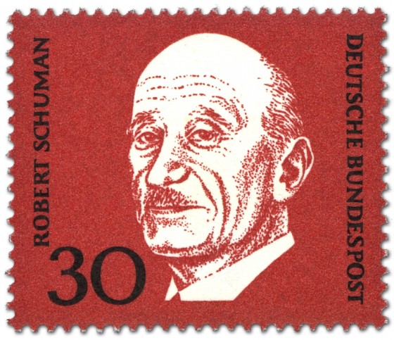 Stamp: Robert Schumann (Französischer Politiker)