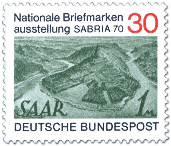 Stamp: Briefmarkenausstellung Sabria 1970