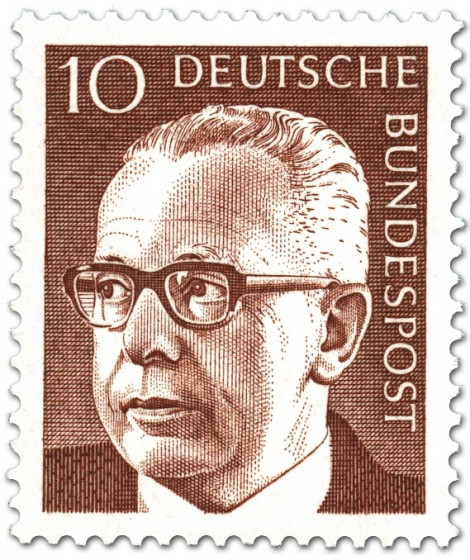 Stamp: Gustav Heinemann (10)