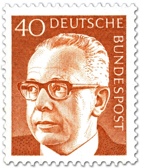 Stamp: Gustav Heinemann (40)