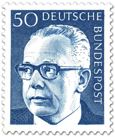 Stamp: Gustav Heinemann (50)
