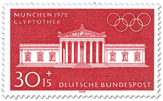 Stamp: München Glyptothek
