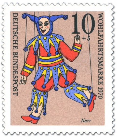 Stamp: Narr Marionette