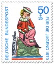 Stamp: Walther von der Vogelweide (Minnesänger)