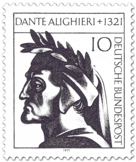 Stamp: Dante Alighieri (Dichter, Philosoph)